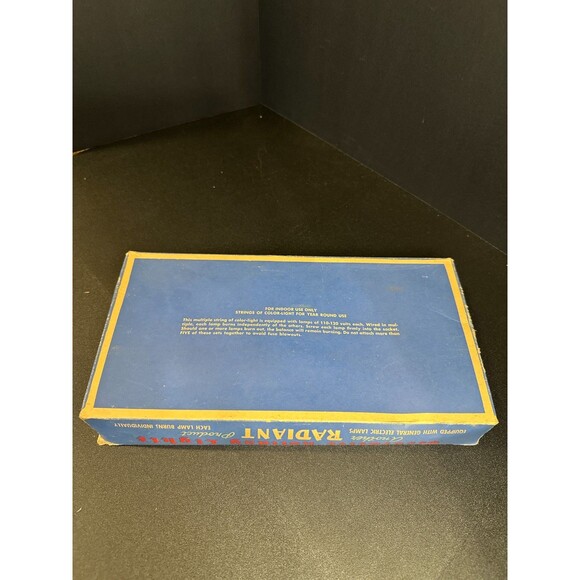 Vintage Radiant Christmas Lights GE Mazda Bulbs - Picture 8 of 9